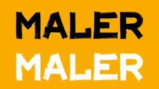 MALER Font