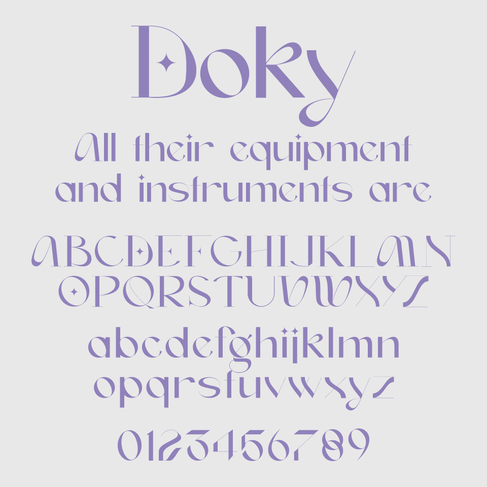 Doky　Font