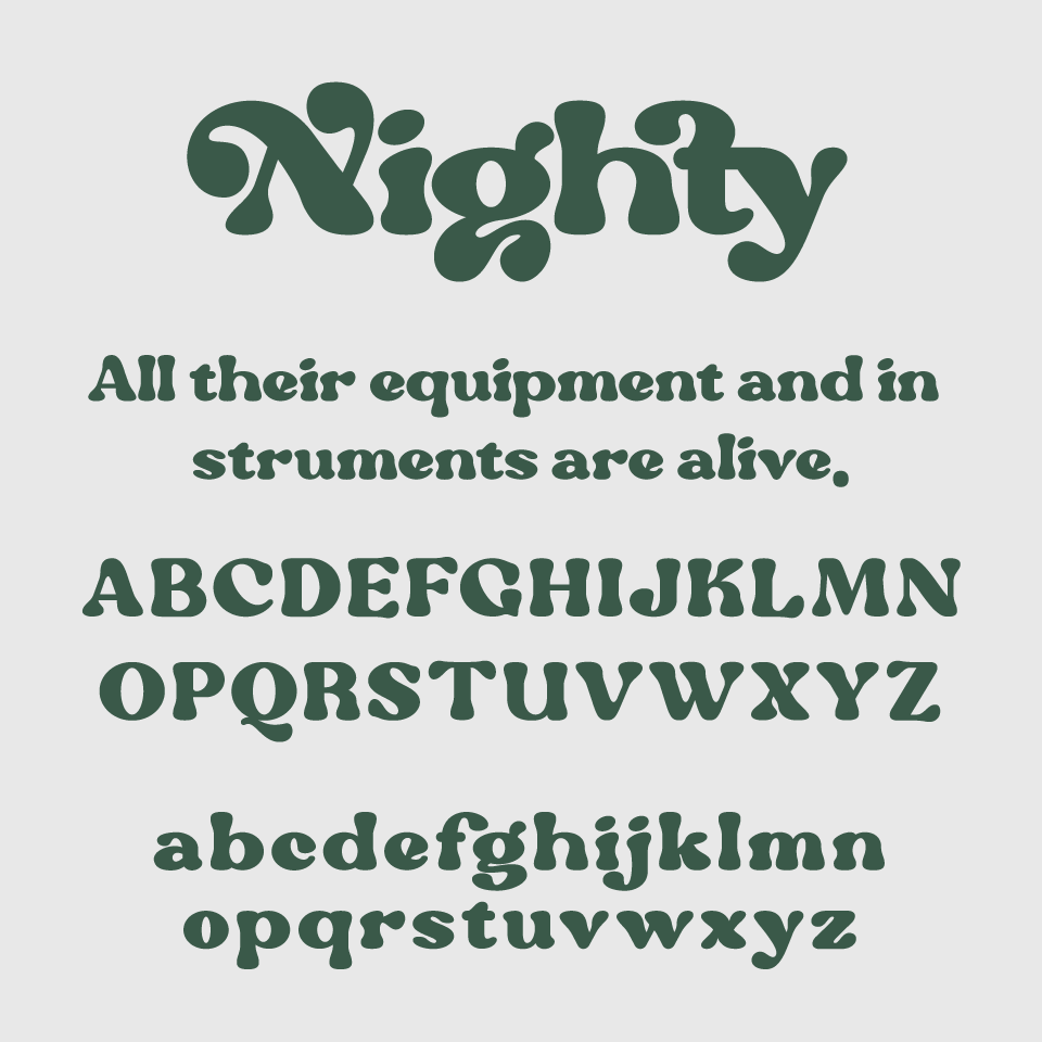 Nighty Font