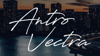 Antro Vectra Font