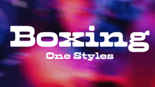 Boxing Font
