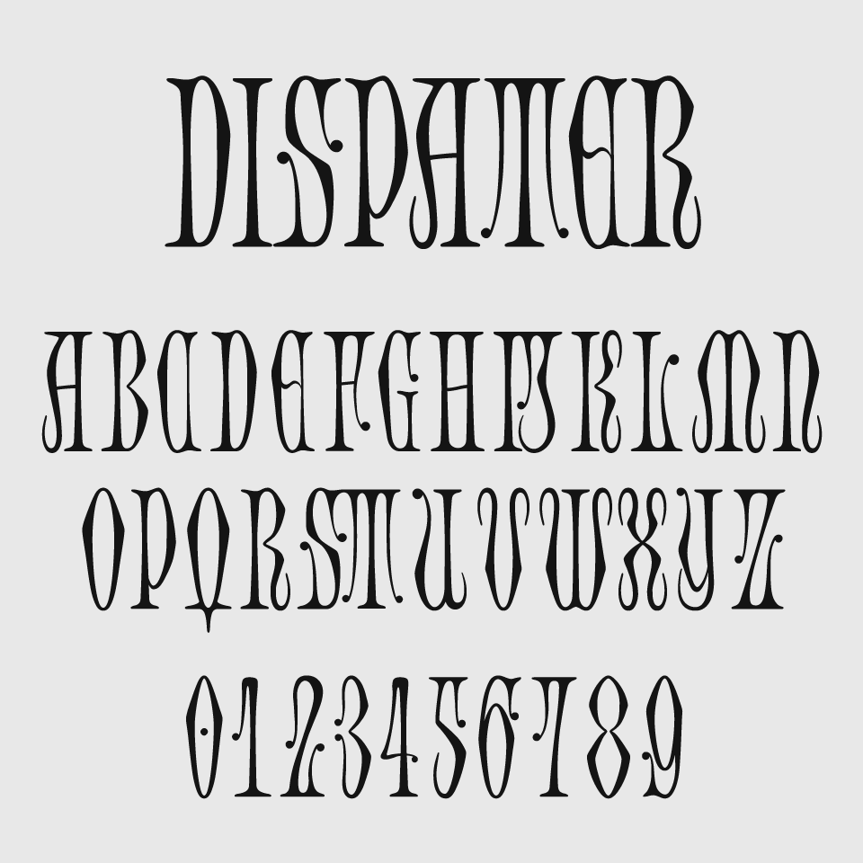 Dispamer Font