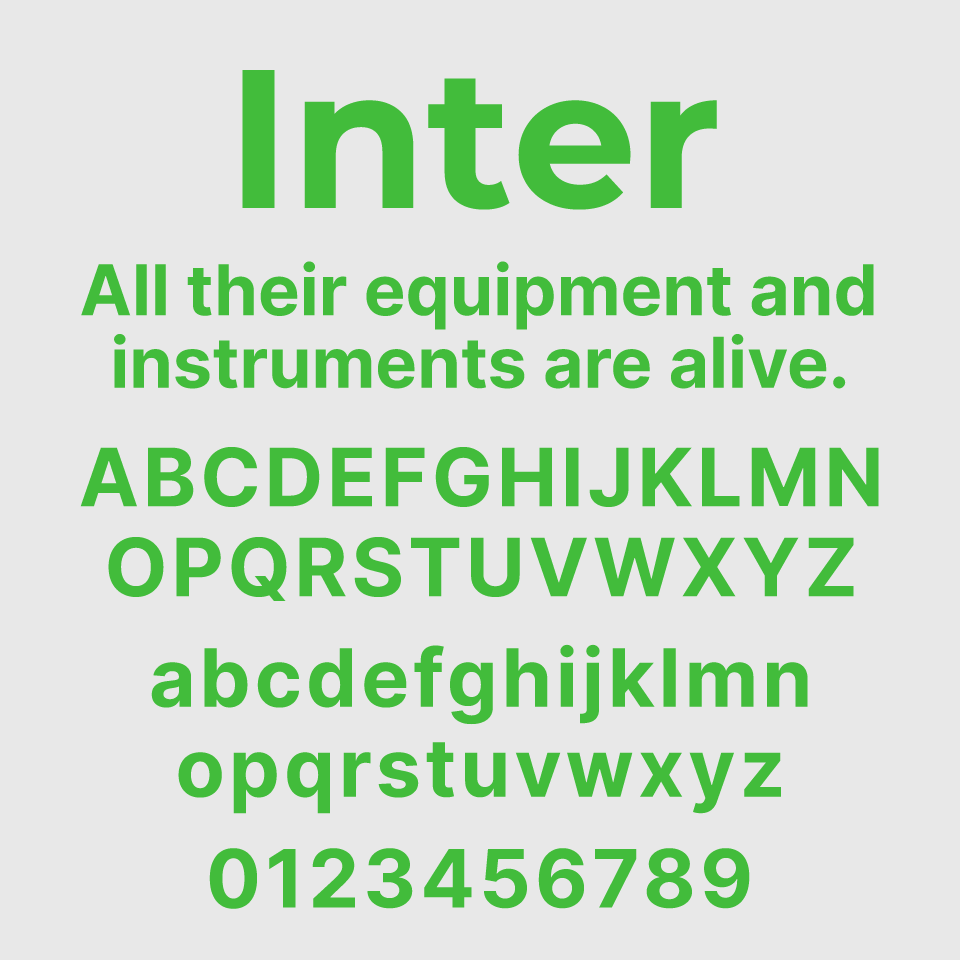 Inter Font