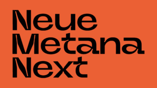 Neue Metana Next Font