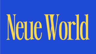 Neue World Font