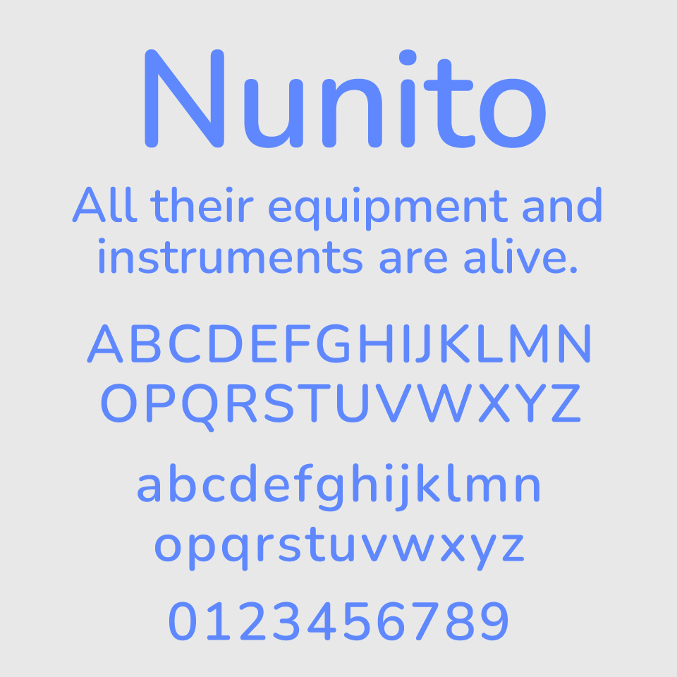 Nunito Font