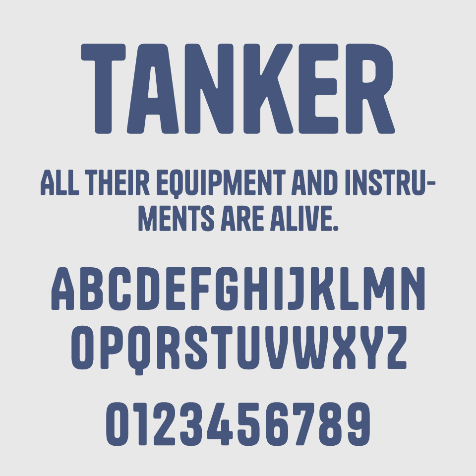 Tanker Font