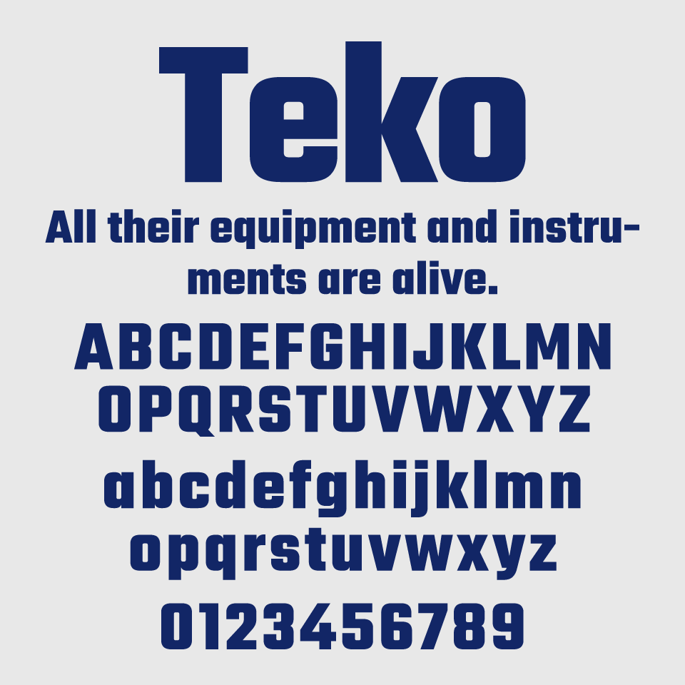 Teko Font