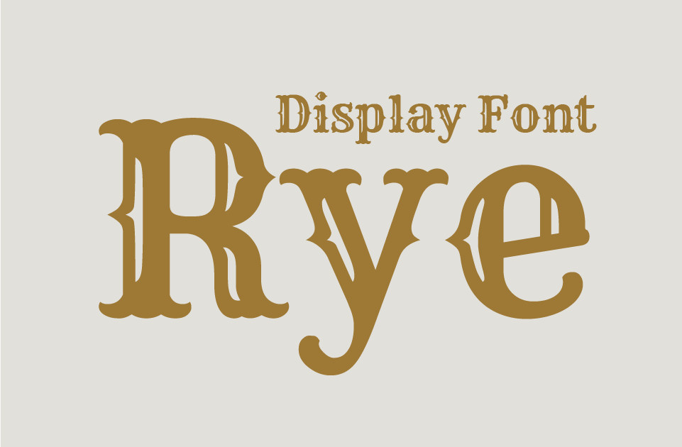 Rye Font