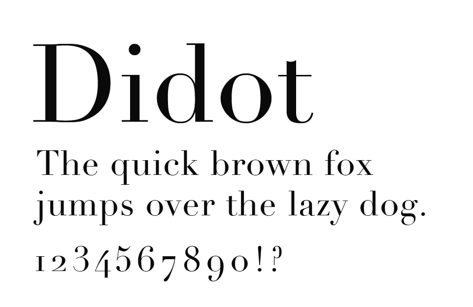 Didot（ディド）とは